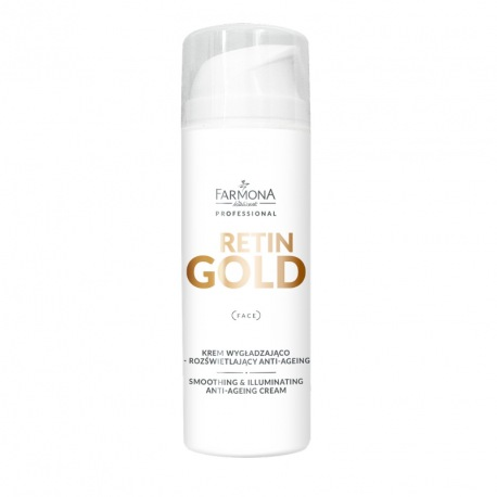 FARMONA PROFESSIONAL RETIN GOLD Krem wygładzająco - rozświetlający anti age 150ml