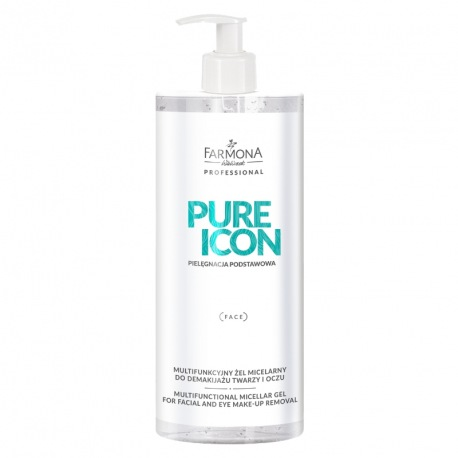 FARMONA PROFESSIONAL PURE ICON Multifunkcyjny żel micelarny do demakijażu twarzy i oczu 500ml