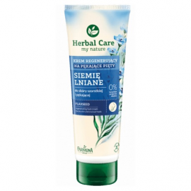 FARMONA HERBAL CARE LEN Krem regenerujący popękane pięty