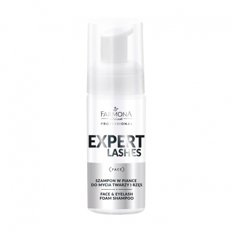 FARMONA EXPERT LASHES Szampon w piance do mycia rzęs i twarzy