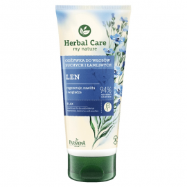 FARMONA HERBAL CARE LEN odżywka do włosów suchych i łamliwych