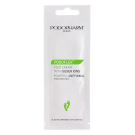 PODOPHARM PODOFLEX Krem do stóp z jonami srebra 10 ml