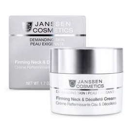 JANSSEN DEMANDING SKIN Firming Neck & Decollete Cream  na twarz i dekolt