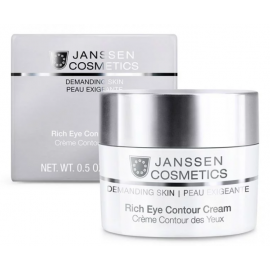 JANSSEN DEMANDING SKIN Rich Eye Contour Cream - Krem pod oczy