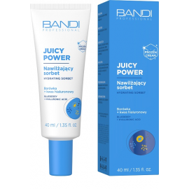 JUICY POWER nawilżający sorbet borówkowy