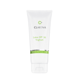 CLARENA Lotus SPF 30 Yoghurt - jogurtowy krem do opalania