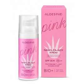 SYLVECO ALOESOVE PINK Krem nawilżający do twarzy na dzień SPF30