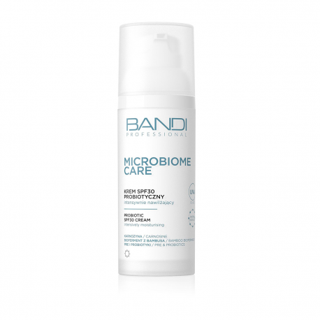 BANDI MICROBIOM Krem SPF30 Probiotyczny intensywnie nawilżający