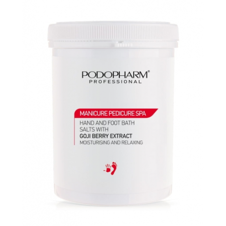 PODOPHARM Sól do kąpieli dłoni i stóp z ekstraktem z jagód goji