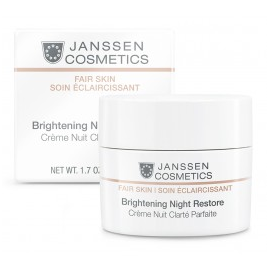 Janssen FAIR SKIN Brightening Night Restore nocny krem rozjaśniający