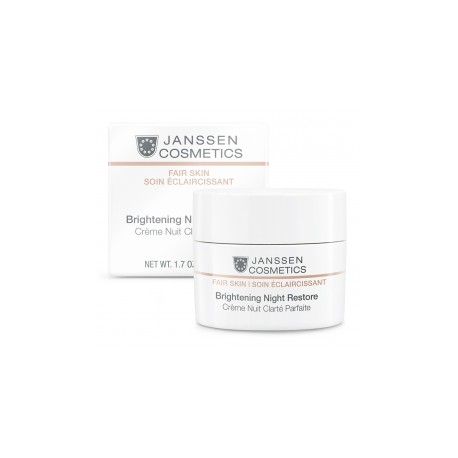 Janssen FAIR SKIN Brightening Night Restore nocny krem rozjaśniający