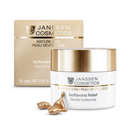 JANSSEN MATURE SKIN ISOFLAVONIA RELIEF kapsułki wygładzające