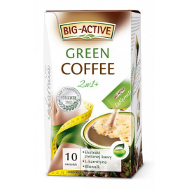 Big-Active La Karnita Green Coffee 2w1 kawa wspomagająca odchudzanie